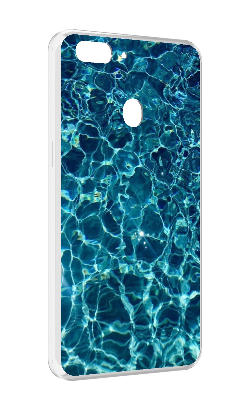 

Чехол MyPads красивая голубая вода для Oppo Realme 2, Прозрачный, Tocco
