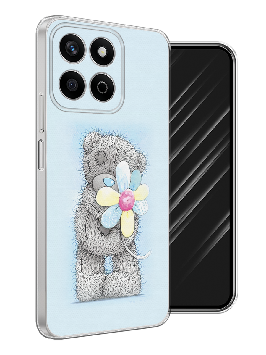 

Чехол Awog на Honor X7c "Me to you с ромашкой", Голубой;серый;желтый, 6125250-1