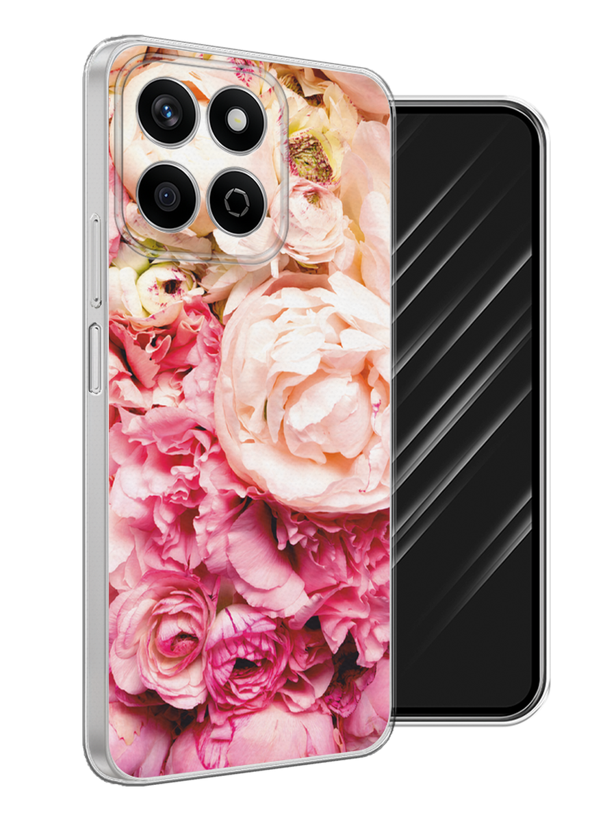 

Чехол Awog на Honor X7c "Пионы яркие", Розовый, 6125250-1