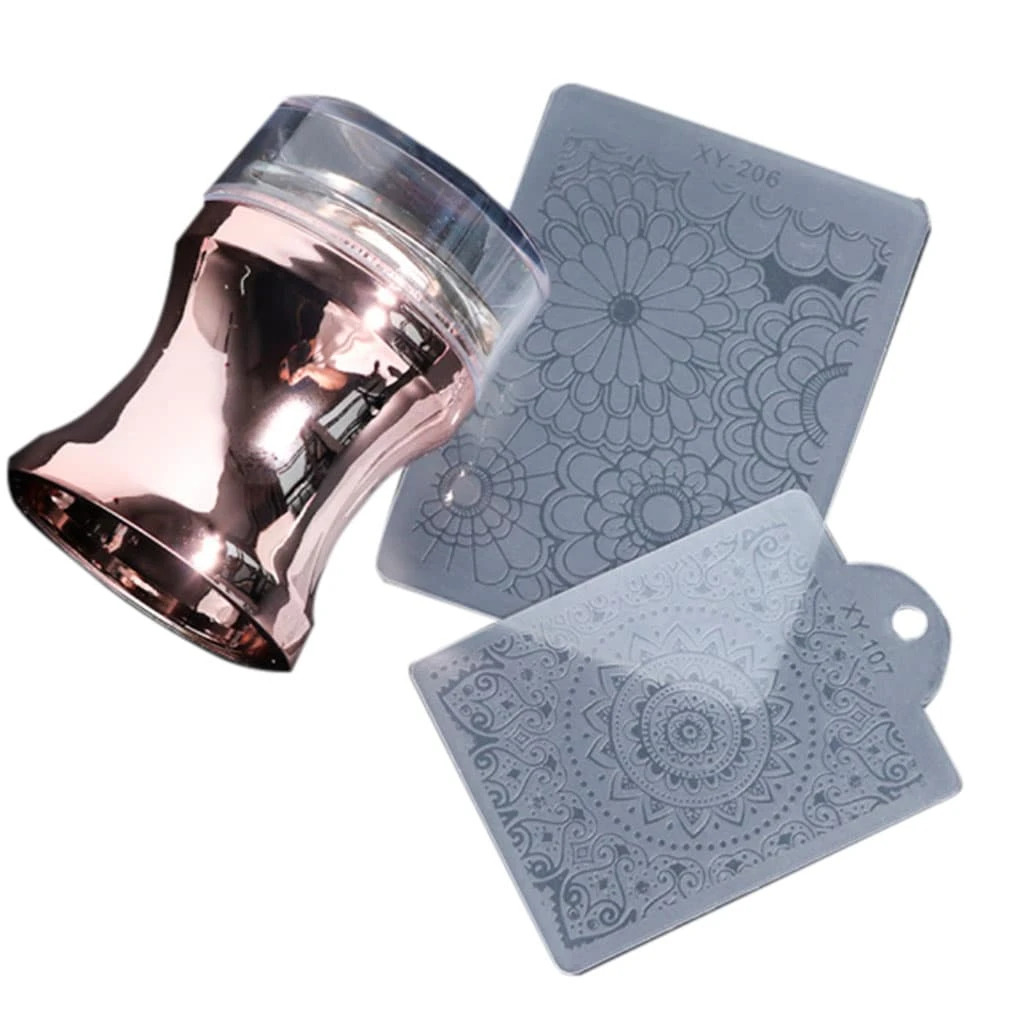 Штамп для стемпинга Uprettego розовое золото