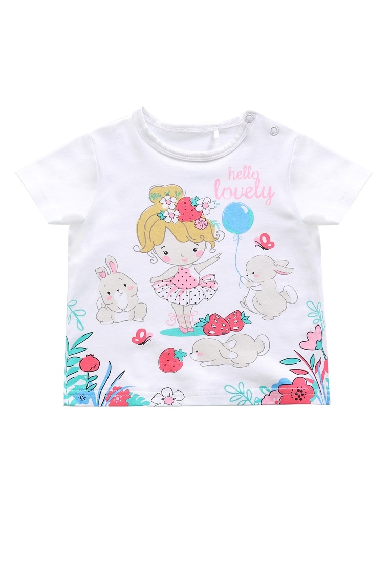 

Комплект одежды Kari baby SS22B16201205 цв. белый, бирюзовый р. 80, Разноцветный, SS22B16201205
