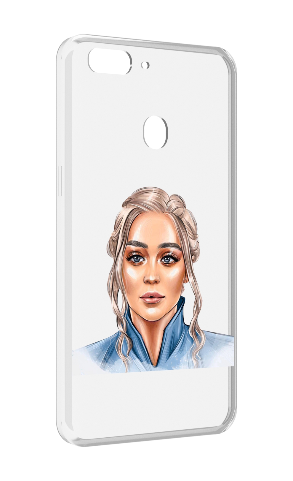 

Чехол MyPads красивая-нарисованная-девушка-блондинка женский для Oppo Realme 2, Прозрачный, Tocco
