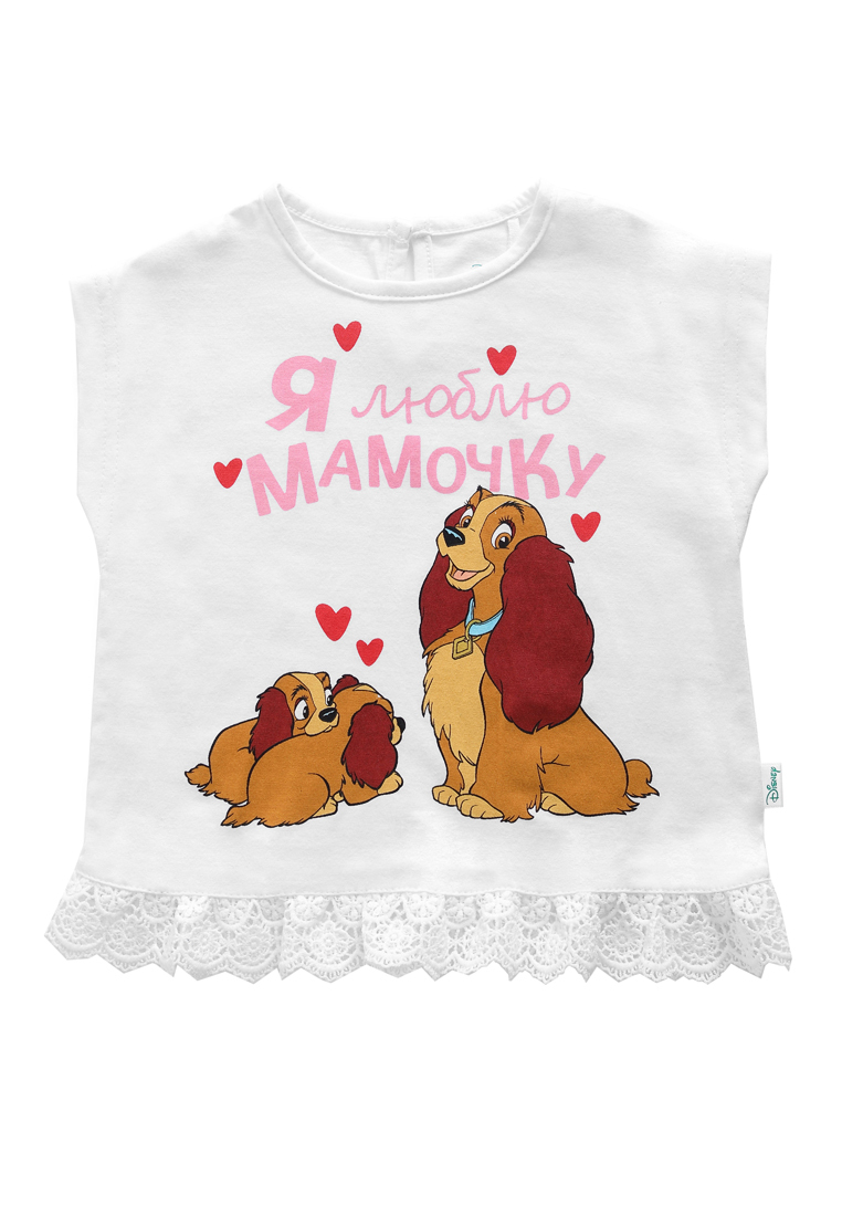 

Комплект одежды DISNEY SS22D04 цв. белый, желтый р. 80, SS22D04