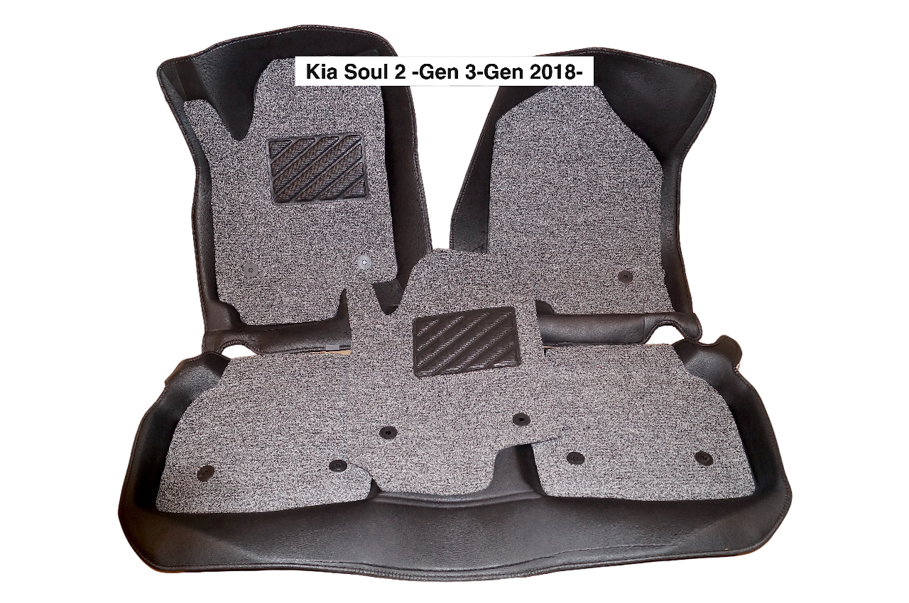 

Комплект ковриков в салон автомобиля Kia Soul 2 Gen 3 2018 4+1