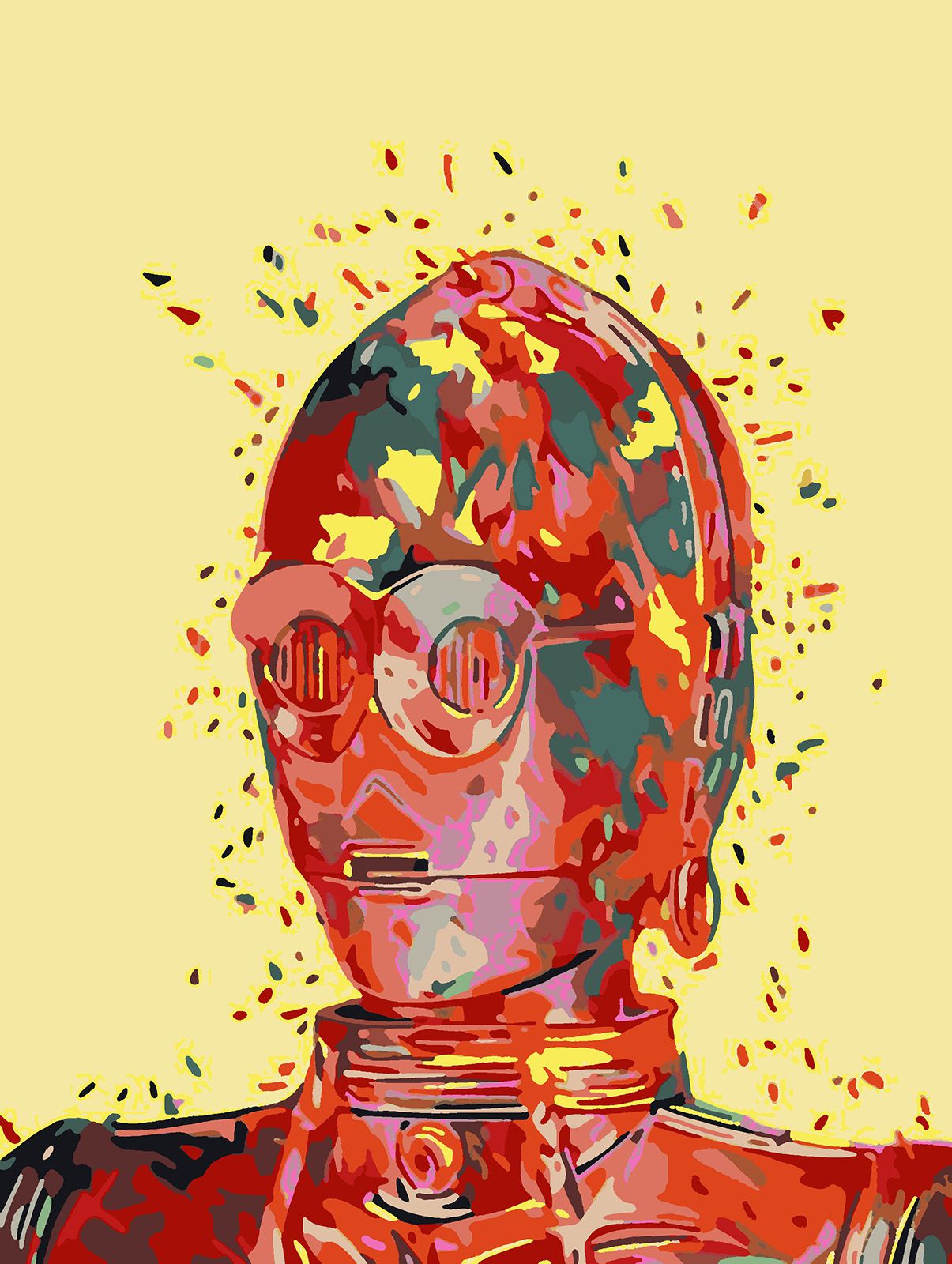 

Картина по номерам Красиво Красим C-3PO Звездные войны, 60 х 70 см, C-3PO Звездные войны