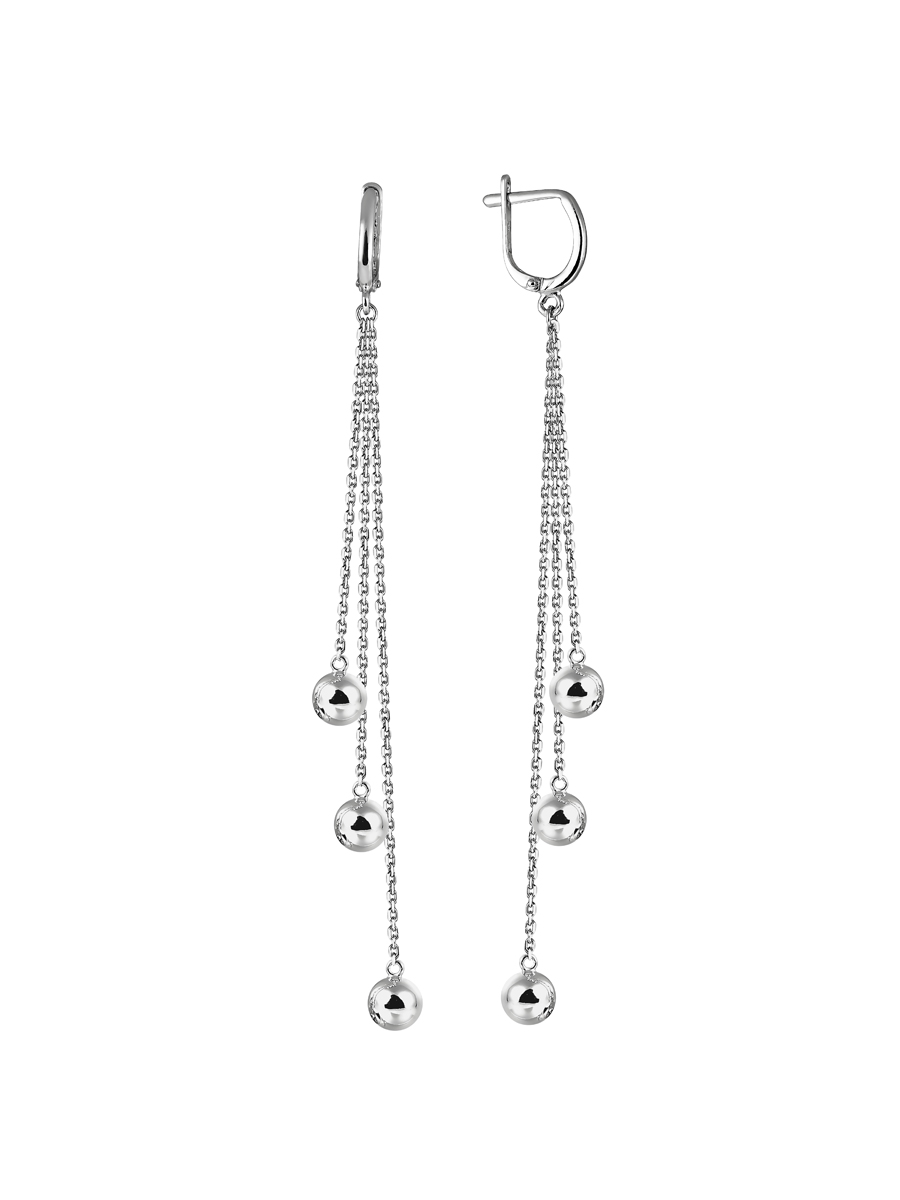 

Серьги женские из серебра SamoroDki Jewelry 2-300539, 2-300539