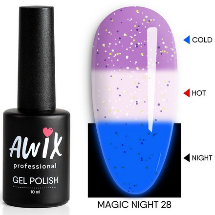 

Гель-лак Awix Professional Magic Night №28