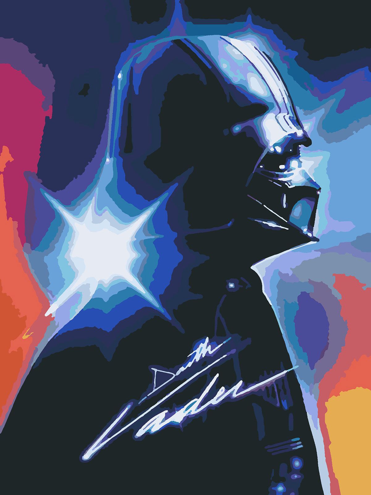 

Картина по номерам Красиво Красим Darth Vader Звездные Войны, 80 х 90 см, Darth Vader Звездные Войны