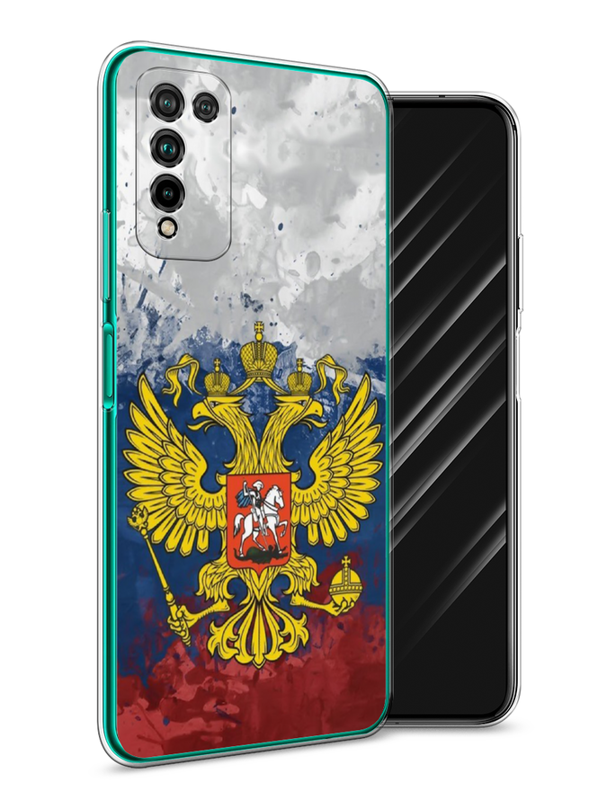 

Чехол Awog на Honor 10X Lite "РФ", Белый;синий;красный, 6104650-5