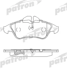 

Тормозные колодки PATRON PBP1038