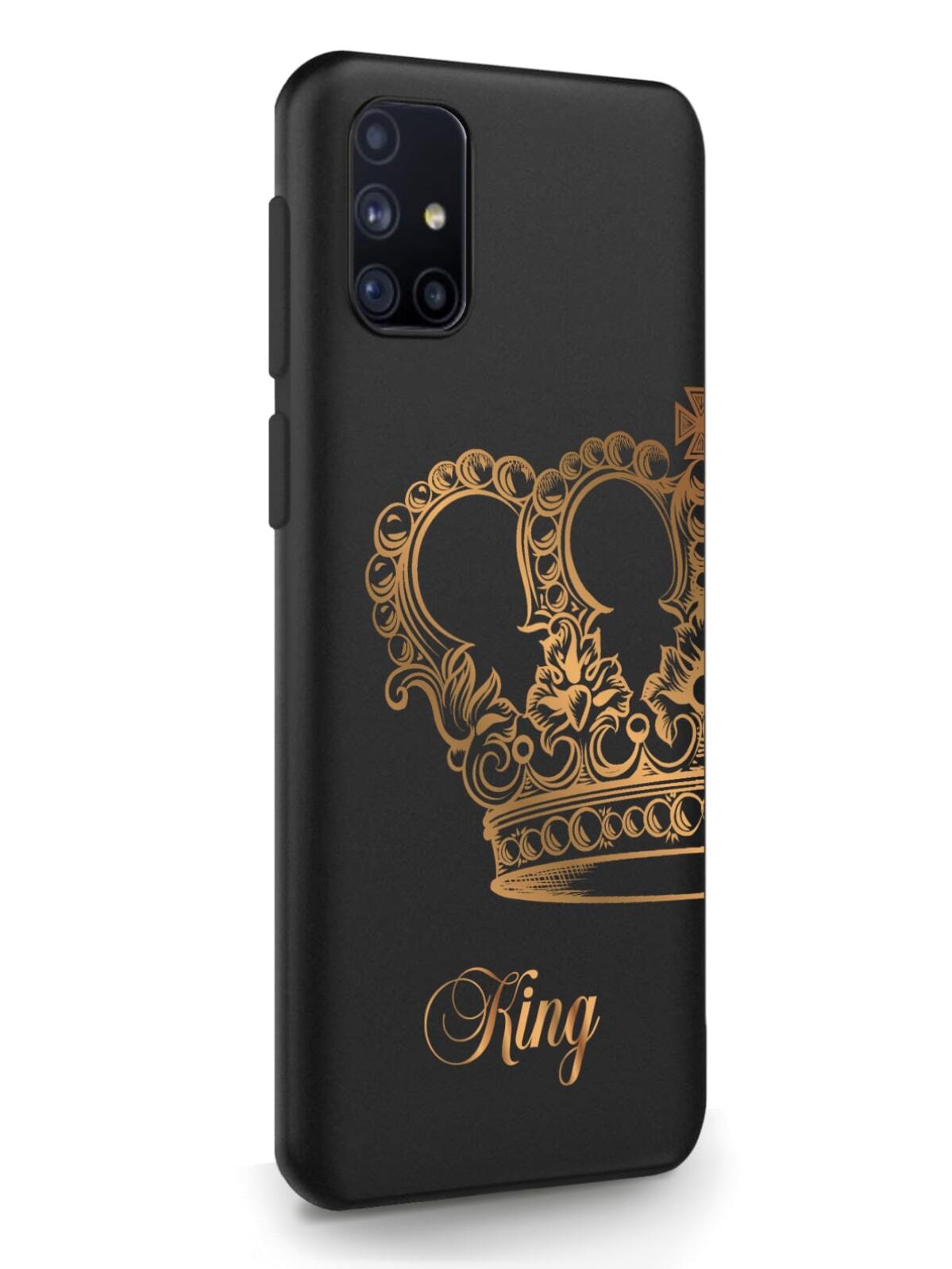 фото Чехол musthavecase для samsung galaxy m31s king черный