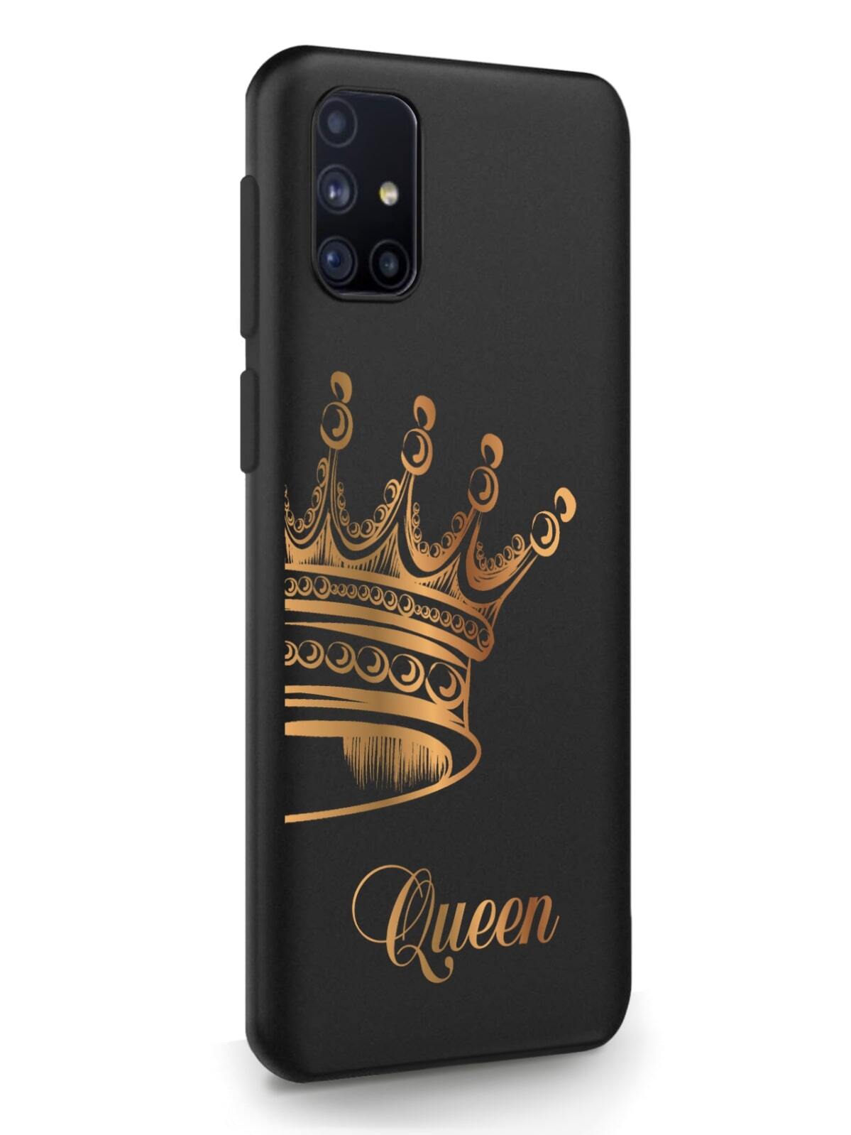 фото Чехол musthavecase для samsung galaxy m31s queen черный