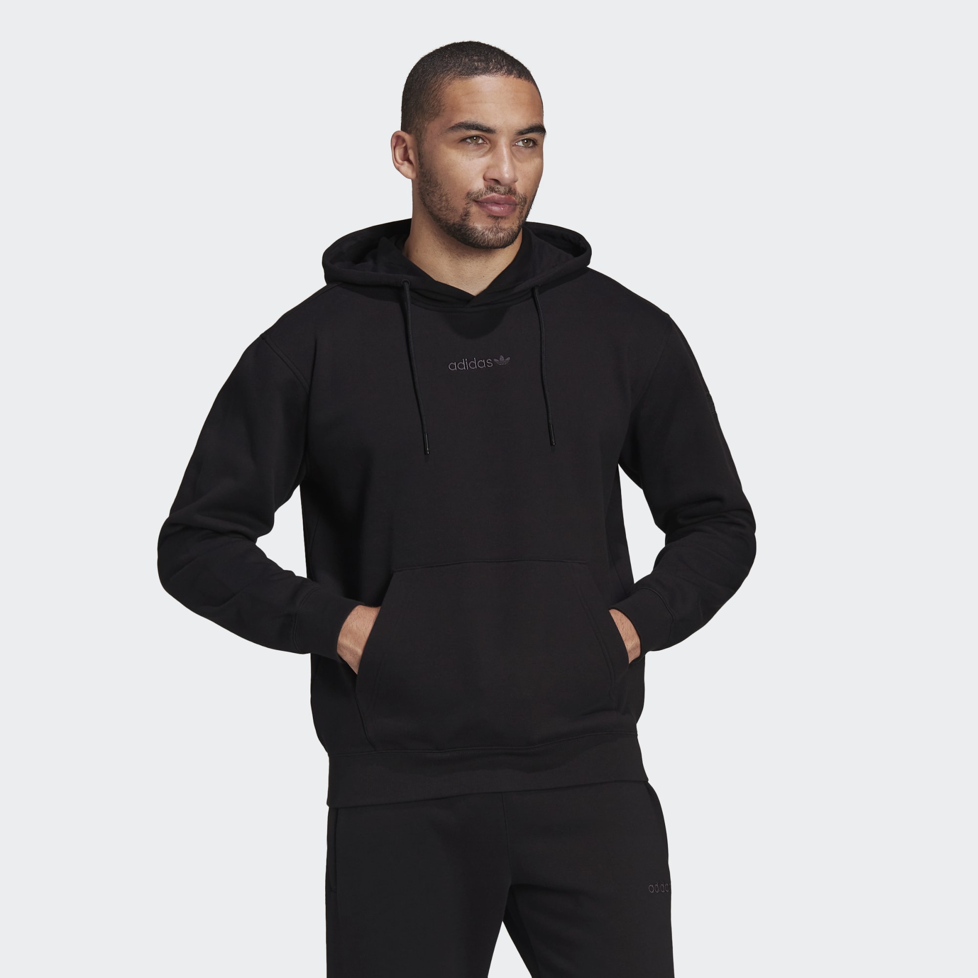 

Худи мужское Adidas HM2655 черное M, HM2655