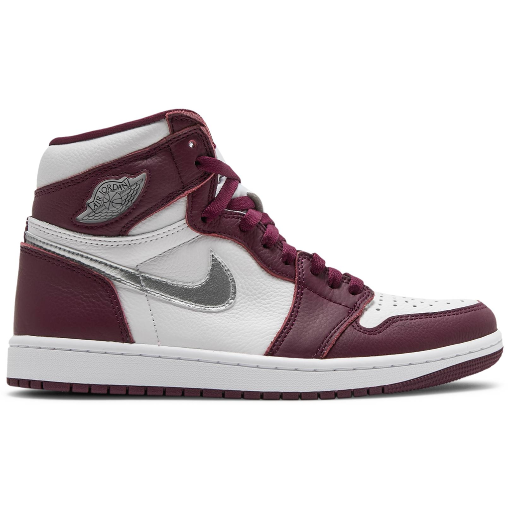 фото Кеды мужские jordan 1high бордовые 9 us