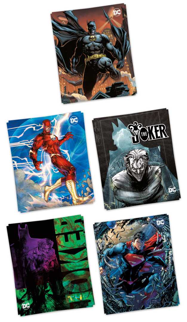 

Набор тетрадей общих в клетку PrioritY Warner Bros DC Comics, 48 л., 10 шт.