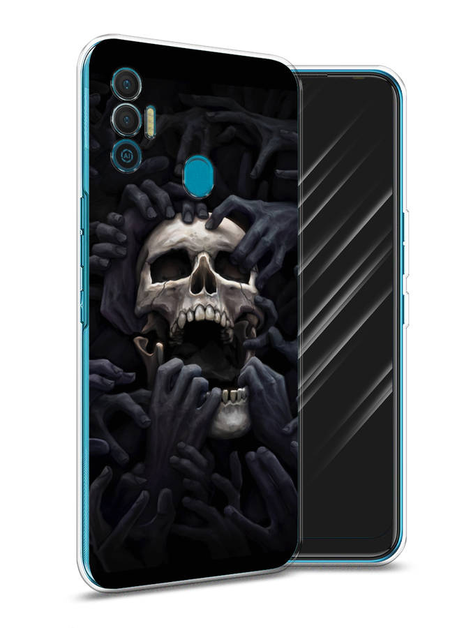 

Чехол Awog на Google Pixel 7 Pro "Череп 29", Разноцветный