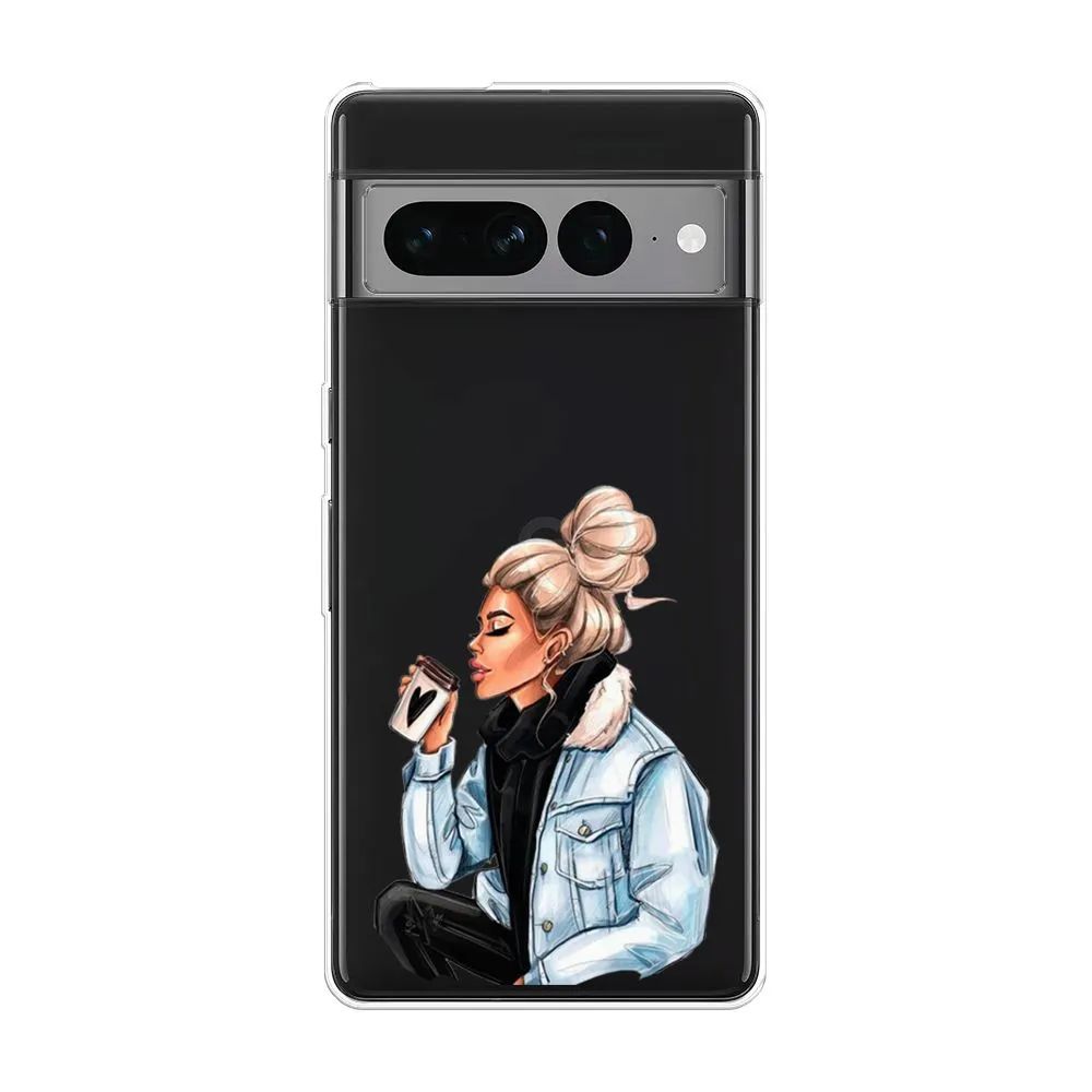 

Чехол Awog на Google Pixel 7 Pro "Cute girl", Разноцветный