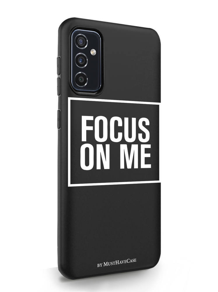 фото Чехол musthavecase samsung galaxy m52 focus on me черный