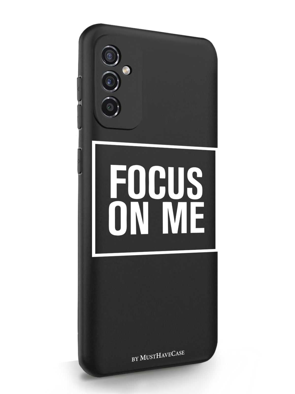 фото Чехол musthavecase samsung galaxy m52 focus on me черный