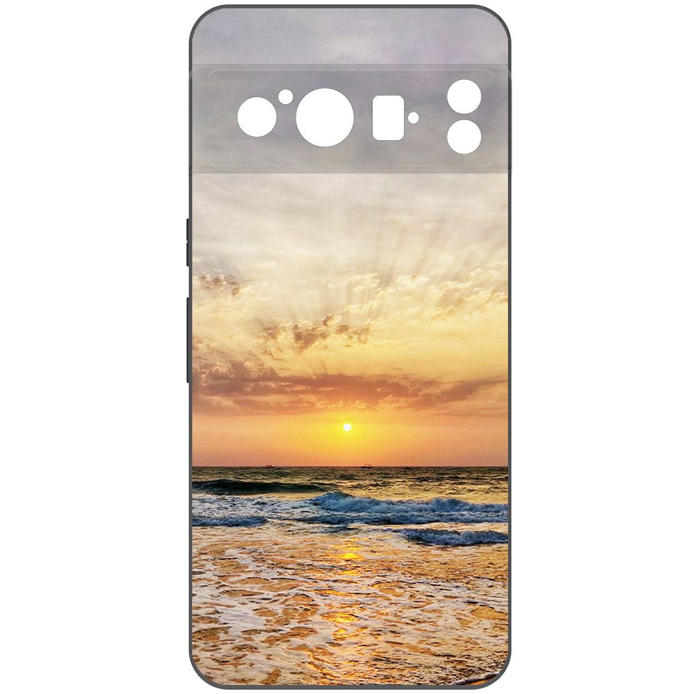 

Чехол-накладка Krutoff Soft Case Индия, Пляжи Гоа для GOOGLE Pixel 8 Pro черный