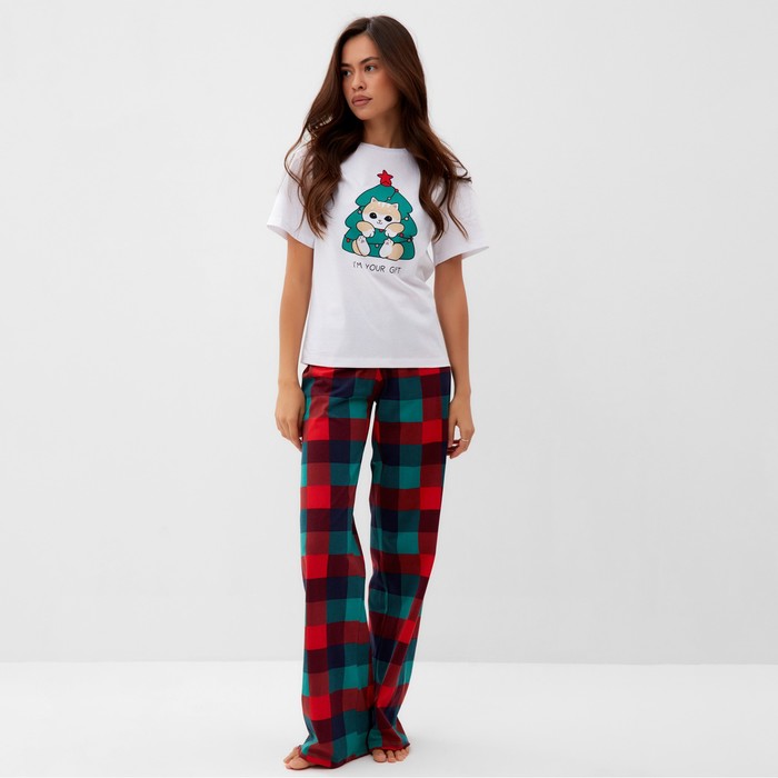 

Пижама женская KAFTAN П00000560 зеленая 44-46, Зеленый, П00000560