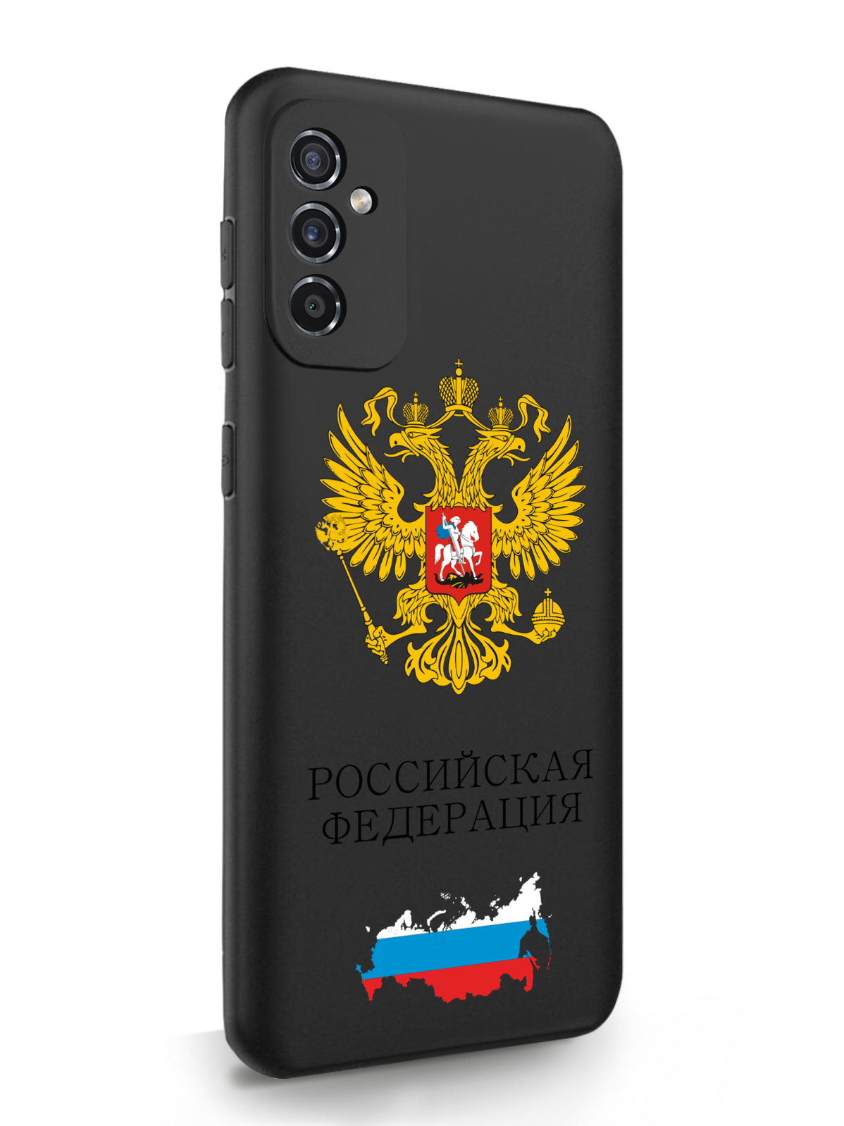 фото Чехол signumcase samsung galaxy m52 герб россии черный