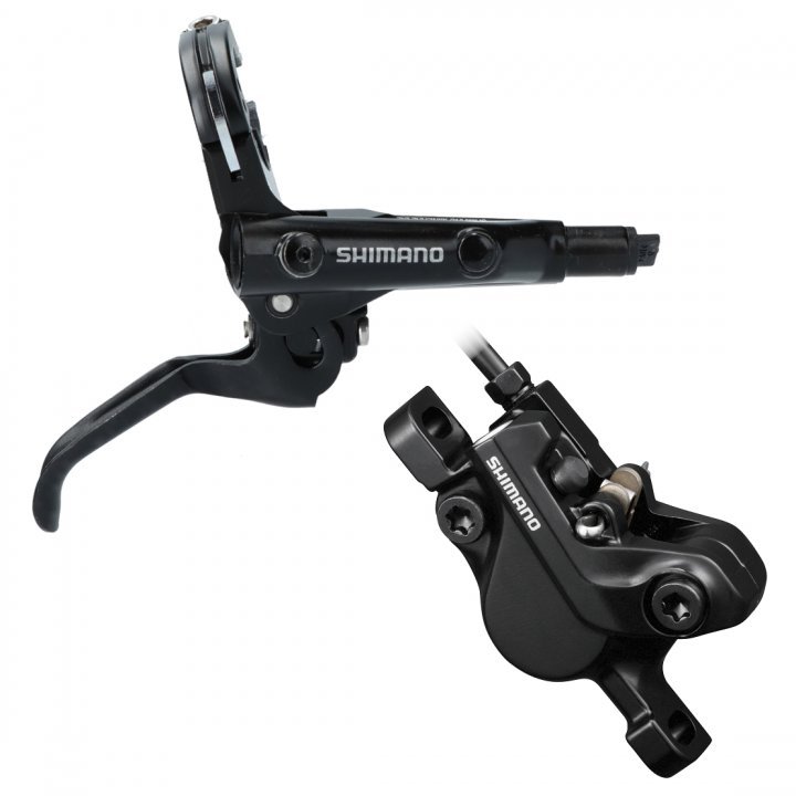 

Тормоз для велосипед дисковый Shimano MT501 BL правый BR-MT500 задний, Черный
