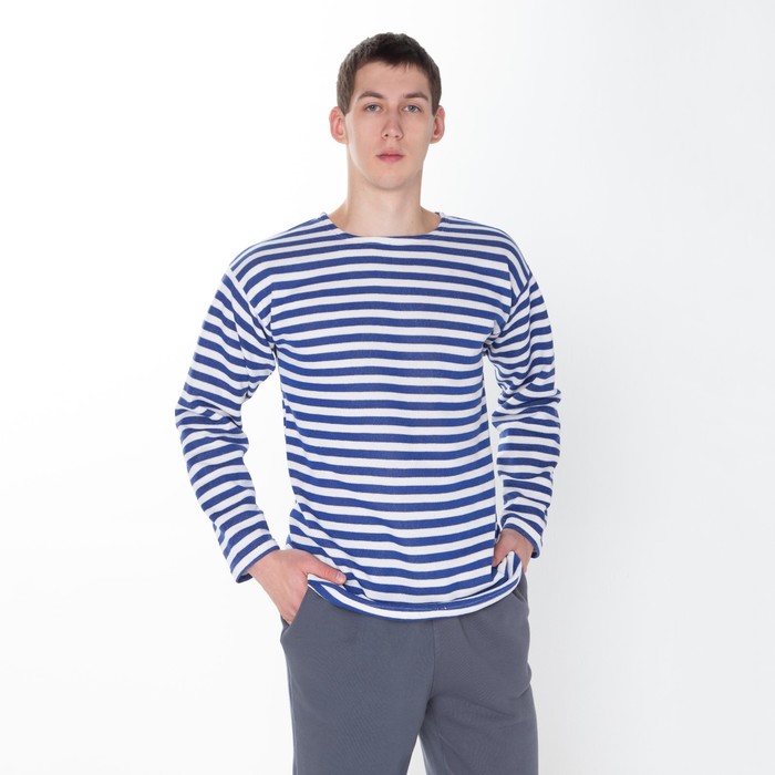 Лонгслив мужской Текстильторг Р00021927 синий 56-58