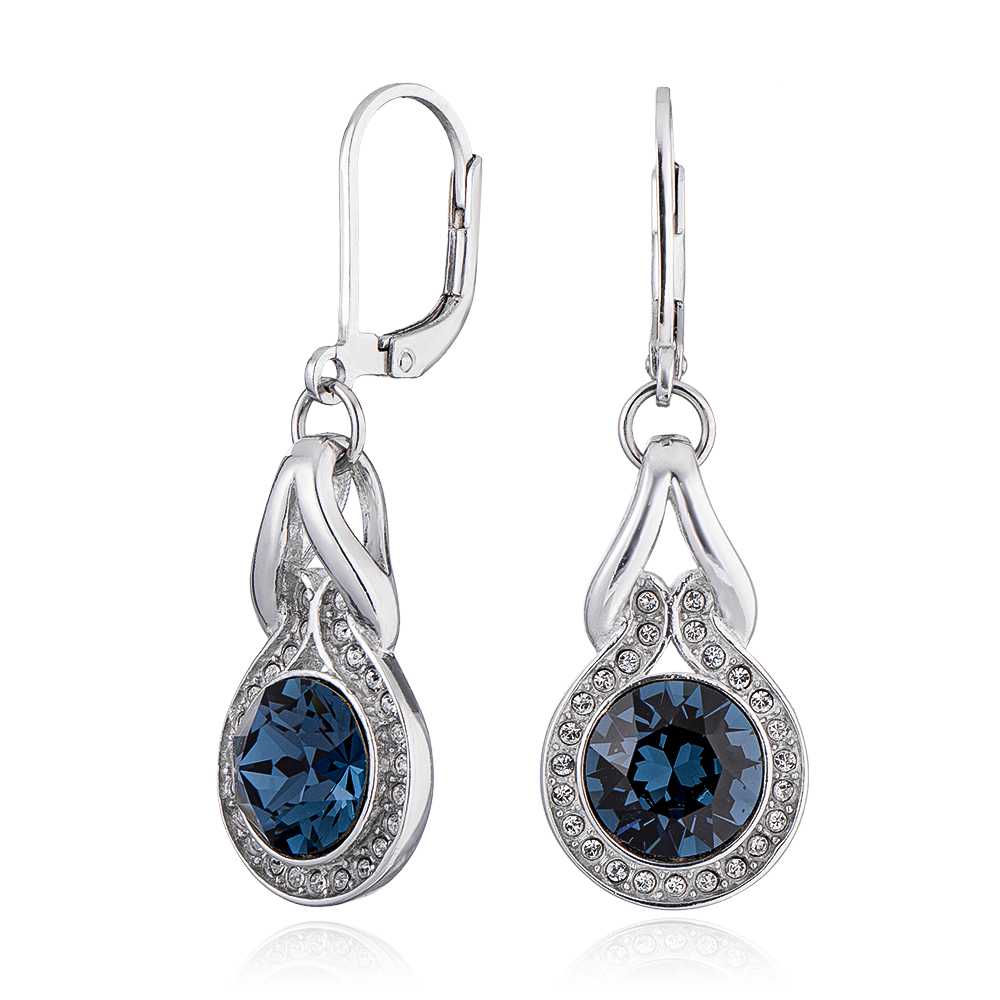 

Серьги из серебра с кристаллами Swarovski ЮВЕЛИР КАРАТ 0026C0201(28)