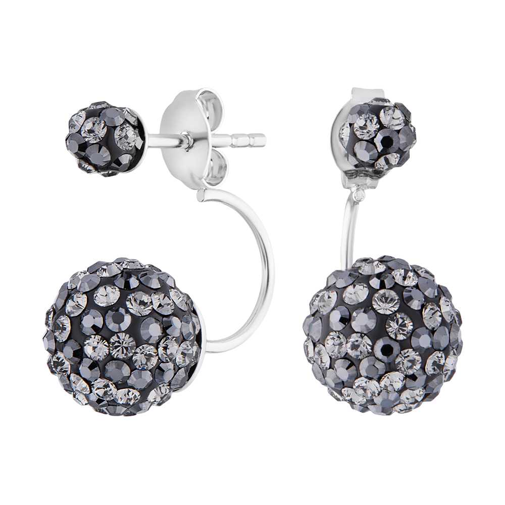 

Серьги из серебра с кристаллами Swarovski ЮВЕЛИР КАРАТ 0699C03204
