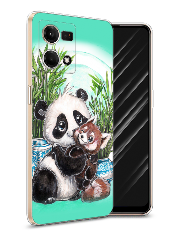 

Чехол Awog на Oppo Reno 7 4G/8 4G "Королевская кровь", Белый;прозрачный