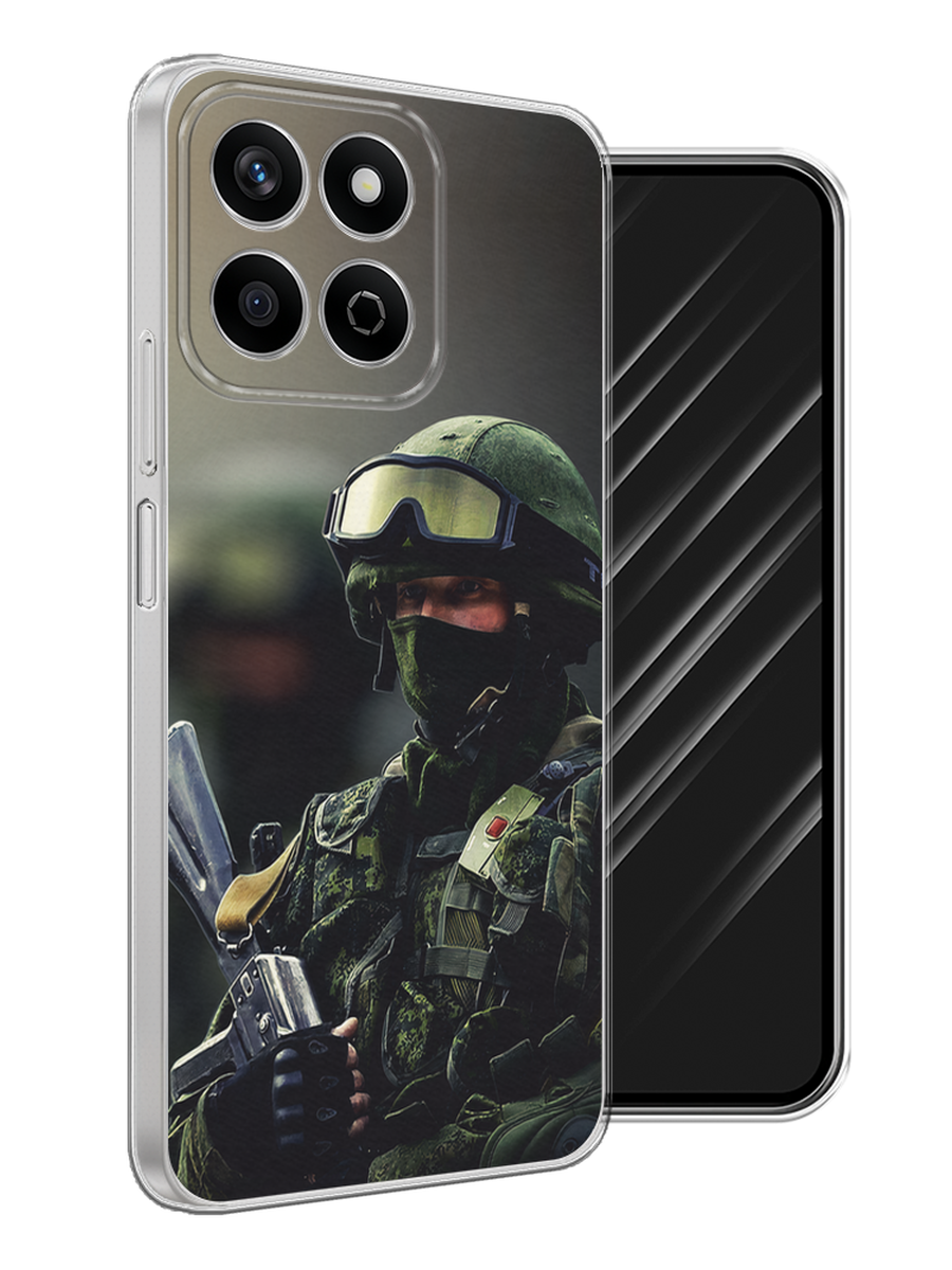 

Чехол Awog на Honor X7c "Солдат", Зеленый;серый, 6125250-1