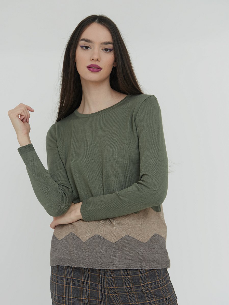 

Джемпер женский Glenfield зеленый, D21GC271C-35Q