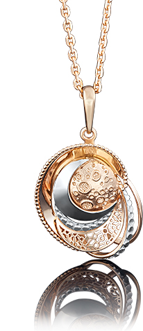 

Кулон из красного золота PLATINA jewelry 03-2724-00-000-1110-48, 03-2724-00-000-1110-48