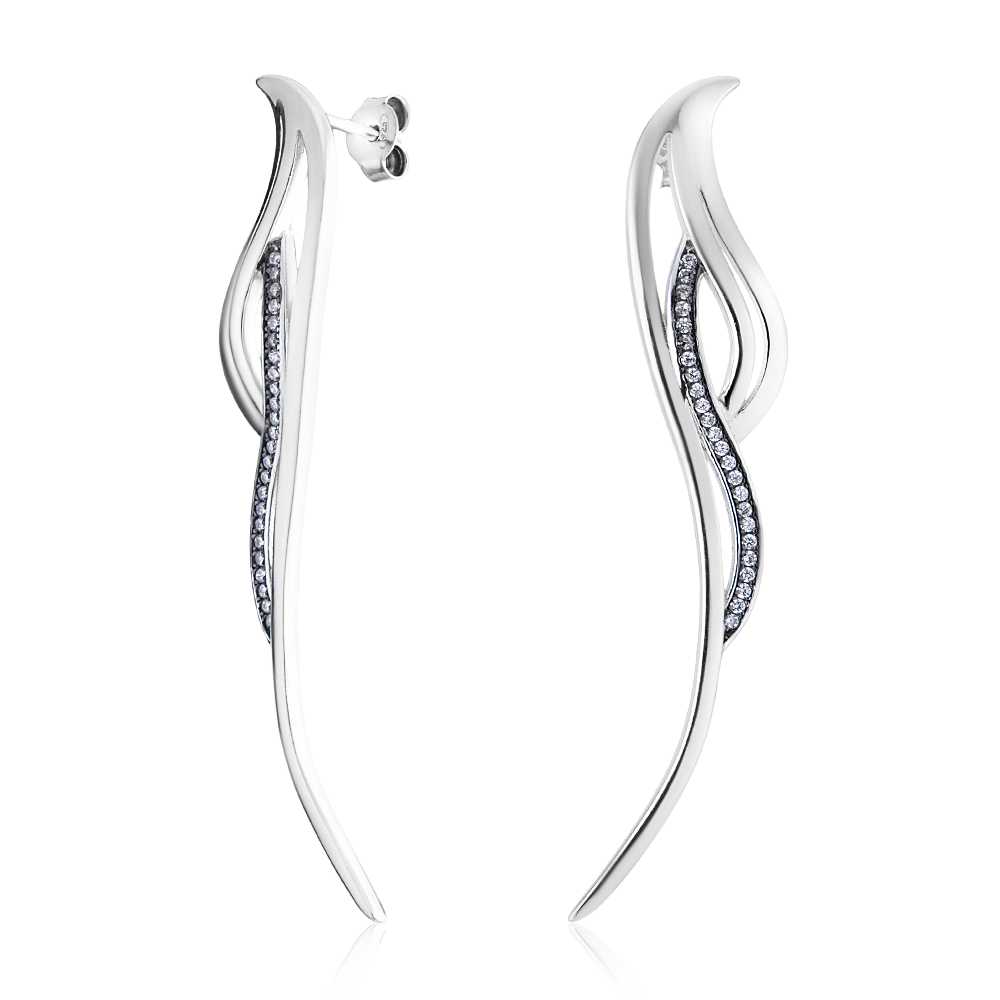 

Серьги из серебра с фианитами ЮВЕЛИР КАРАТ 2129521/9Е31323BMW