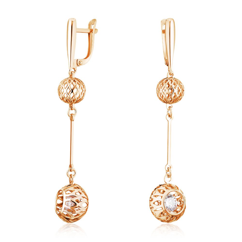 

Серьги из серебра с фианитом ЮВЕЛИР КАРАТ 2129286/9п, 2129286/9п