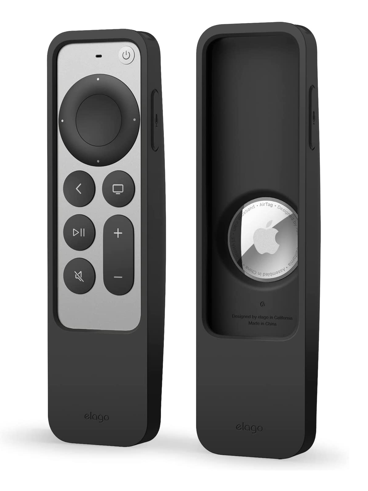 Чехол Elago R5 Locator Сase Black для пульта Apple TV 2021/22