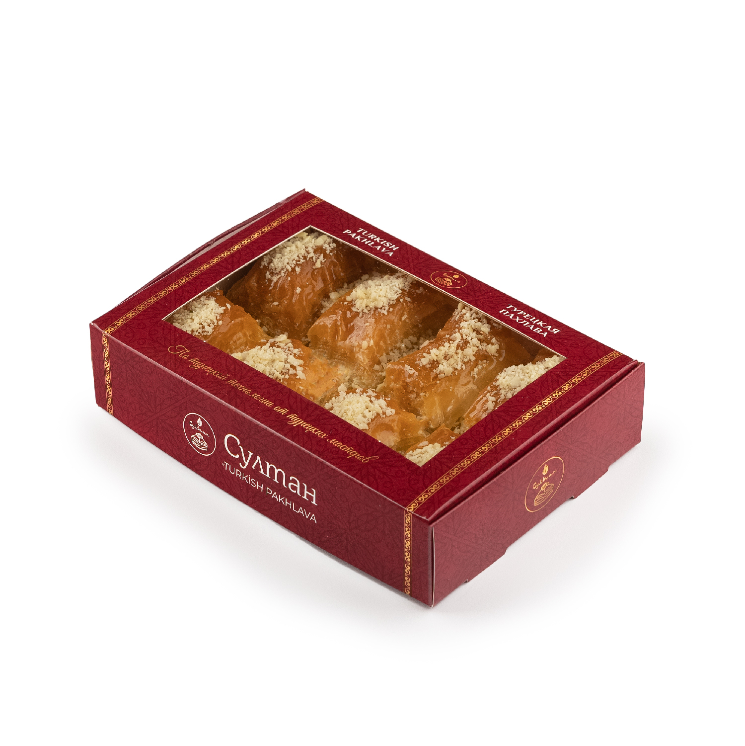 Турецкая пахлава с миндалем Пахлава Султан новая 500 г