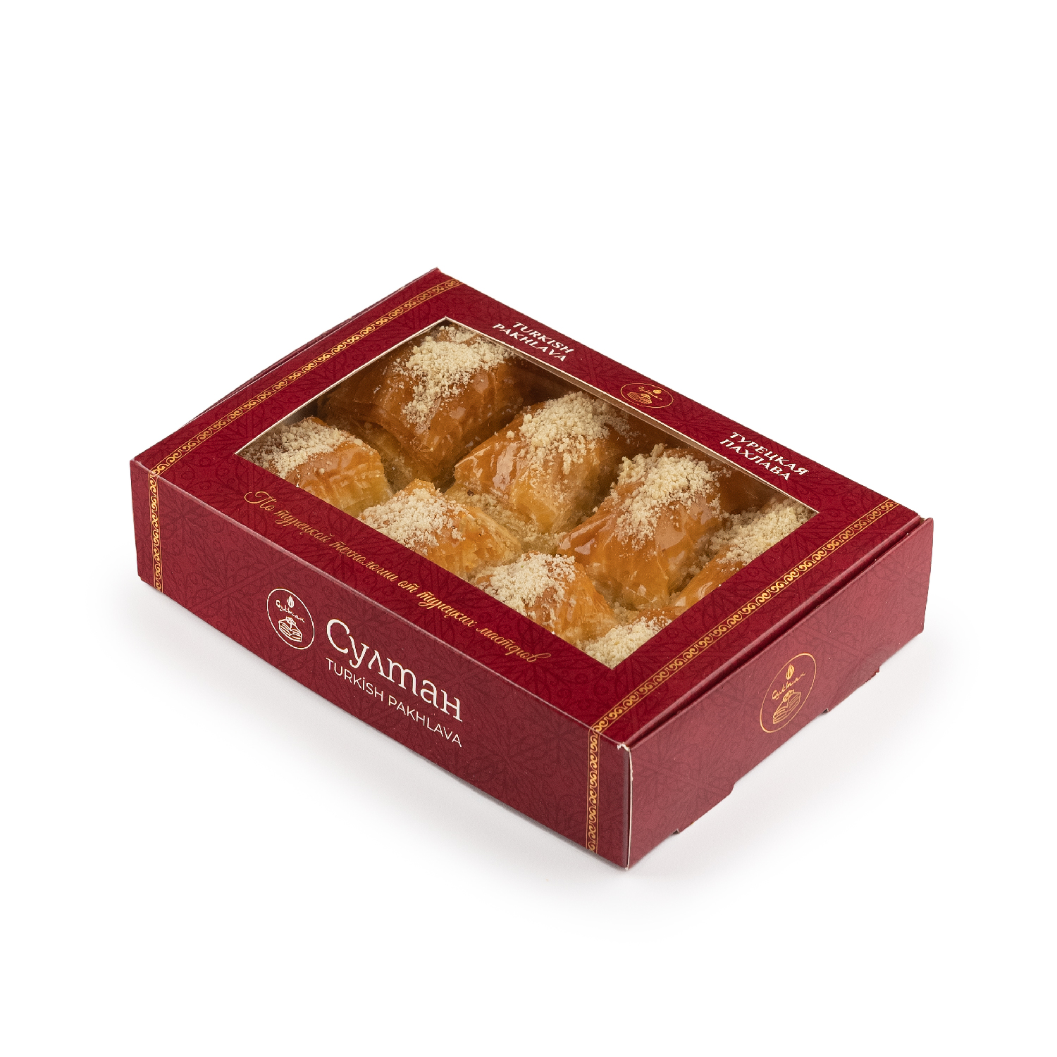 Турецкая пахлава с кешью Пахлава Султан новая 500 г