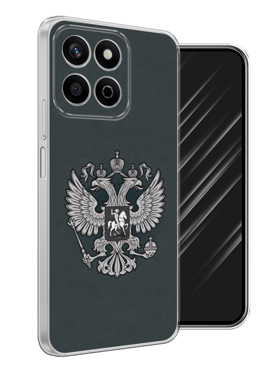 

Чехол Awog на Honor X7c "Герб России серый", 6125250-1