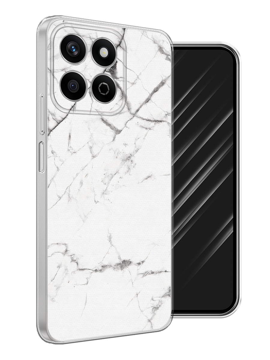 

Чехол Awog на Honor X7c "Светлый мрамор", Серый, 6125250-1