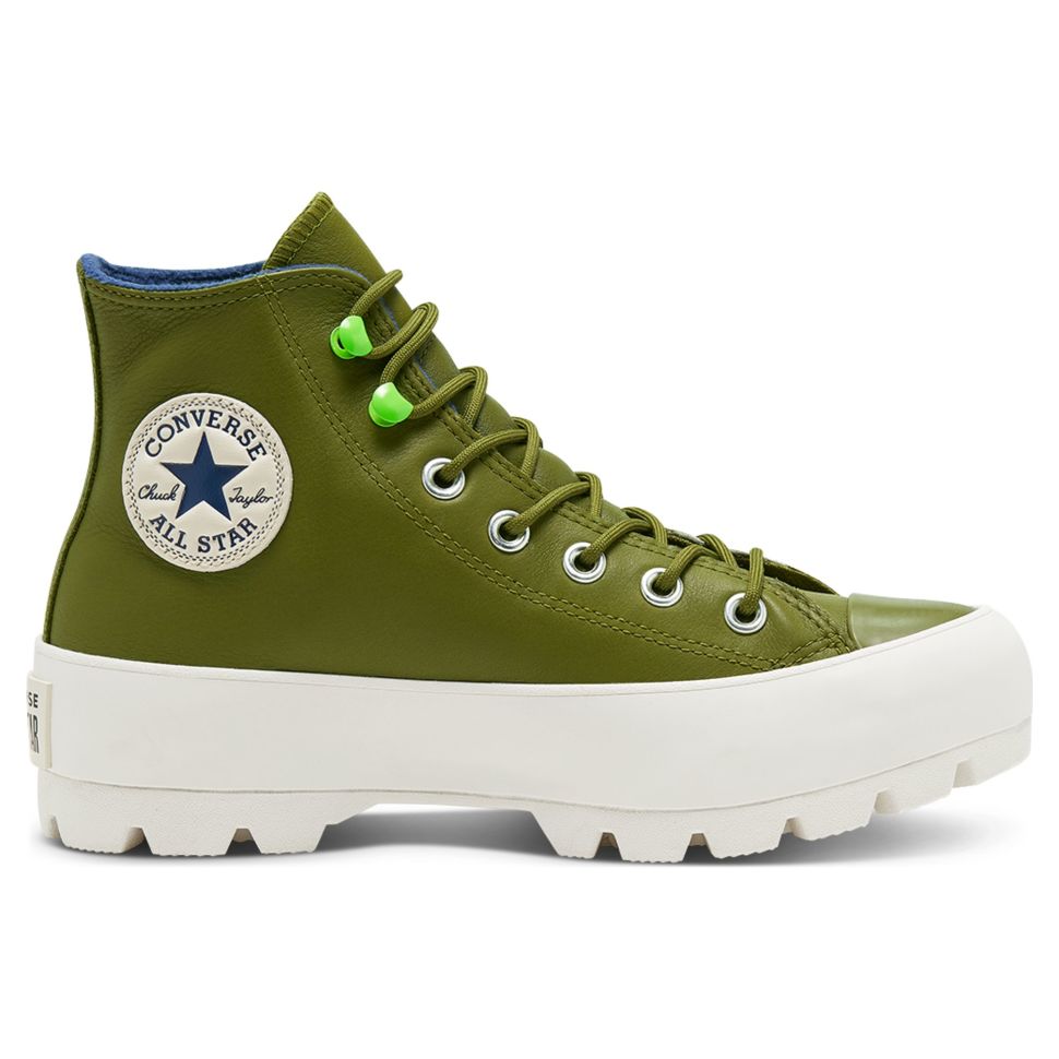 фото Кеды женские converse 568764 зеленые 40 ru