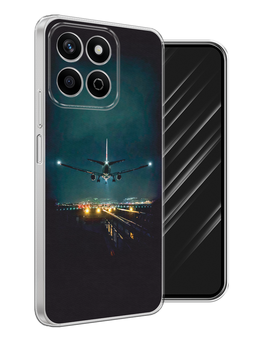 

Чехол Awog на Honor X7c "Ночной рейс", Черный, 6125250-1