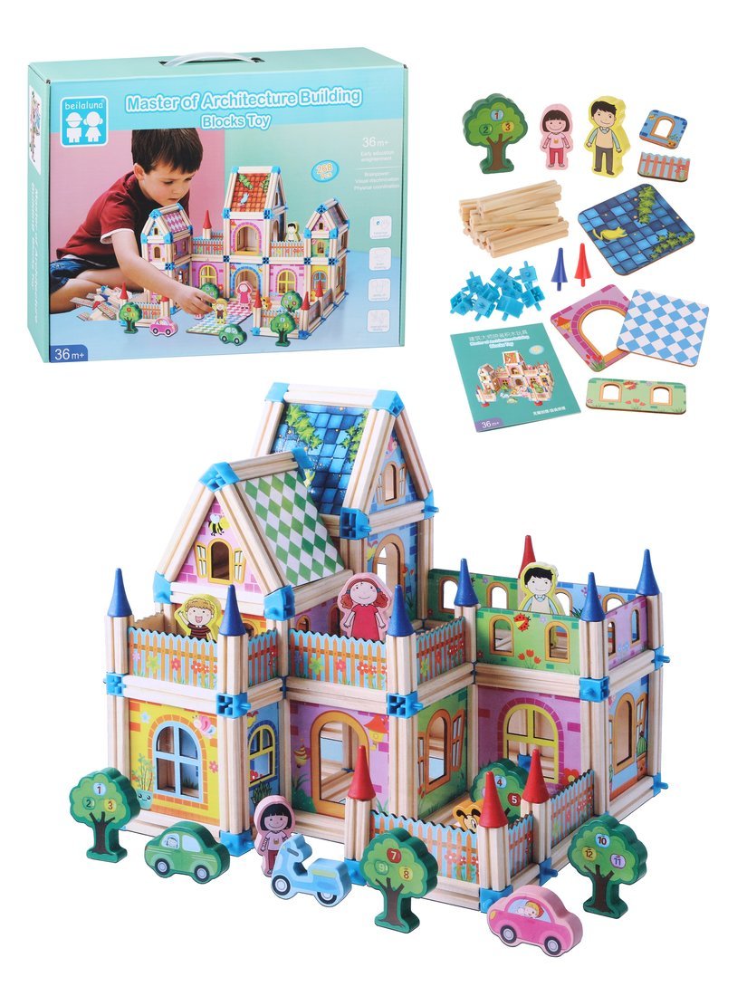 

Наша Игрушка Игровой набор дом, 268 дет., коробка, Игровой набор дом, 268 дет., коробка