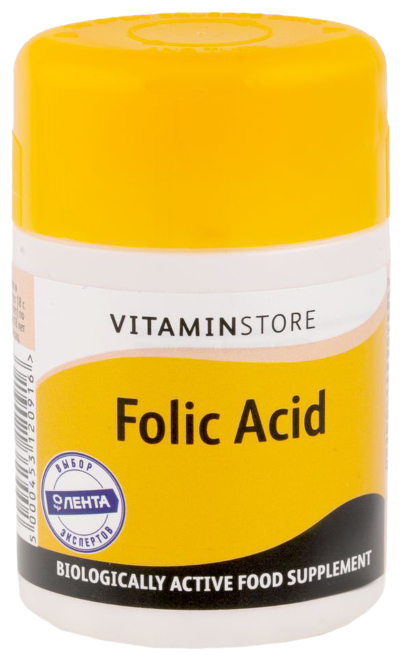 

Фолиевая кислота Vitaminstore таблетки 90 шт.
