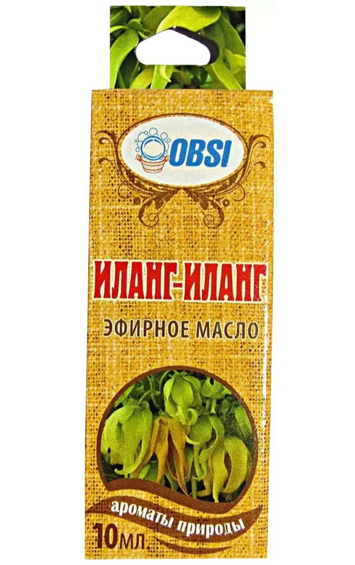 

Эфирное масло Obsi Иланг-Иланг 10 мл