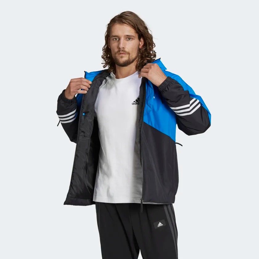 Куртка мужская Adidas H65745 голубая M