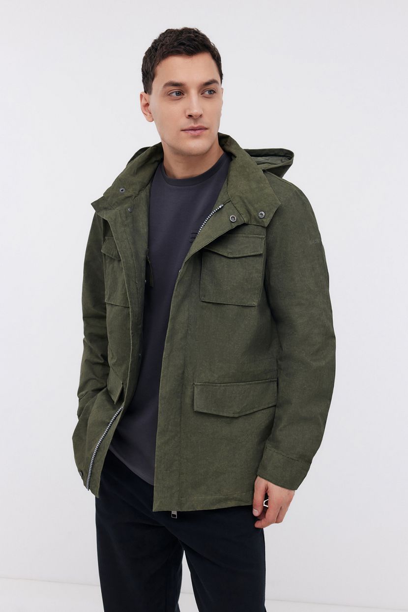 

Куртка мужская Baon B6024007 зеленая 2XL, Зеленый, B6024007