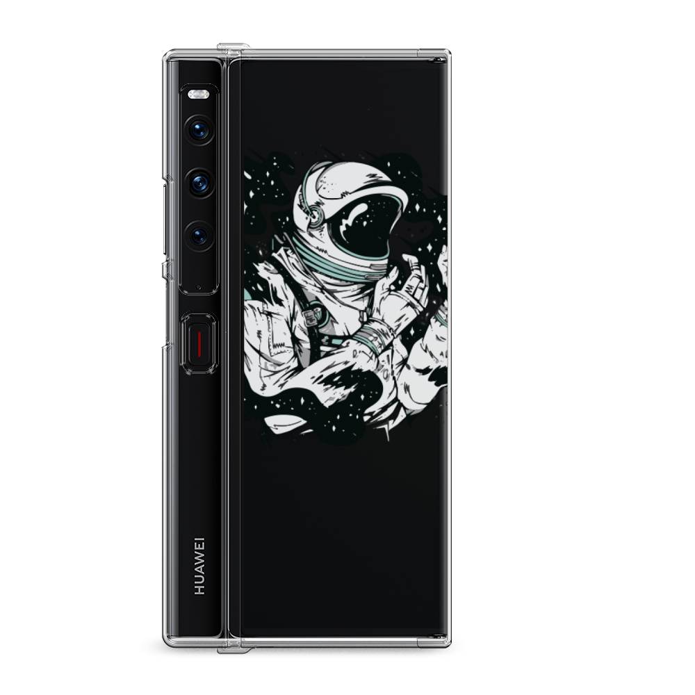

Силиконовый чехол "Космонавт арт" на Huawei Mate Xs 2 / Хуавеи Мате Xs 2