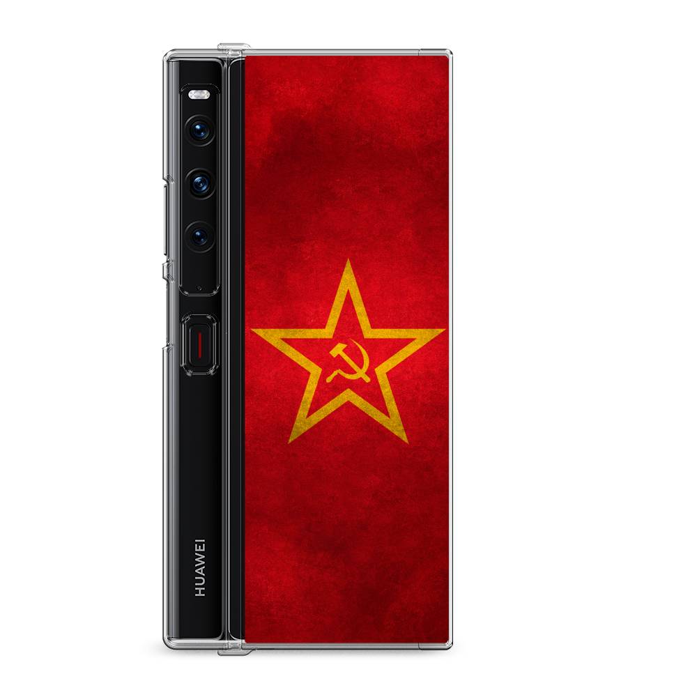 

Силиконовый чехол "Красное знамя" на Huawei Mate Xs 2 / Хуавеи Мате Xs 2